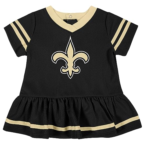 Image of Gerber NFL Baby Girls Jersey Dress and Diaper Cover