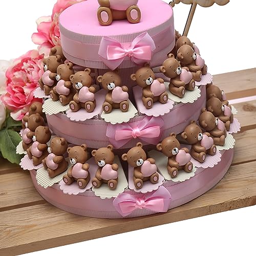 VialeMagico Bomboniere Nascita Torte con Orsetti