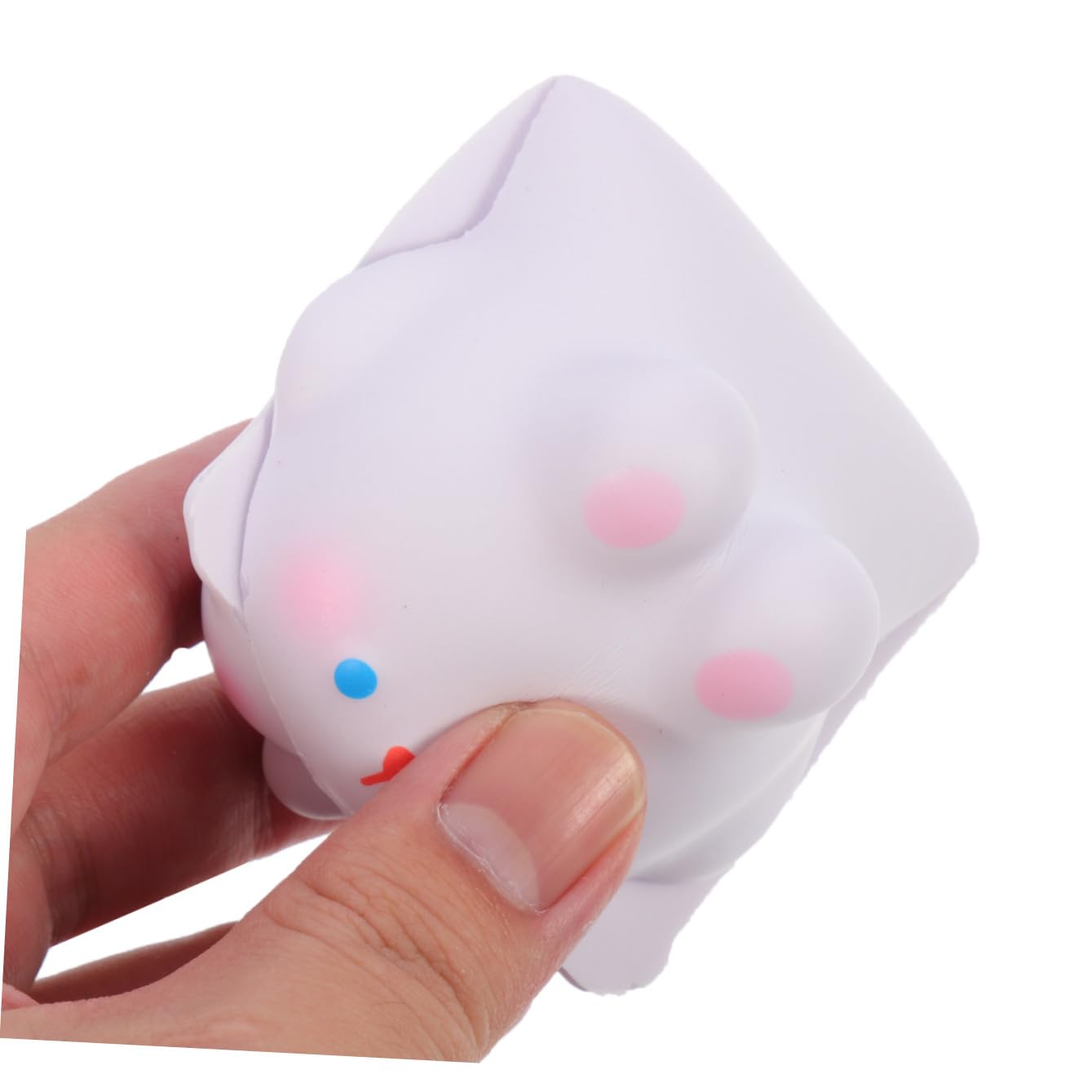 HOMSFOU 5 Pezzi Cuscino Poggiapolsi per Mouse Cartoon Bunny Ergonomico per Ufficio Design Leggero e Confortevole per Lavoro Alle e Fatica