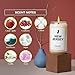 Homesick Scented Candles for Home (New Jersey) - 13.75 oz Long-Lasting Soy Wax Jar Candle for Women & Men for All Occasions, 60-80 Hours Burn Time - Notes of Candy Apple & Cranberry