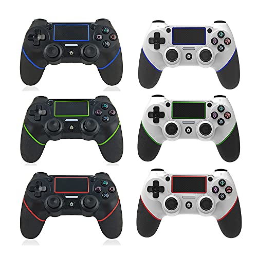 Gamepad de jogo BT sem fio com touchpad vibração 6 eixos Função de alça Ergonômica compatível com PS