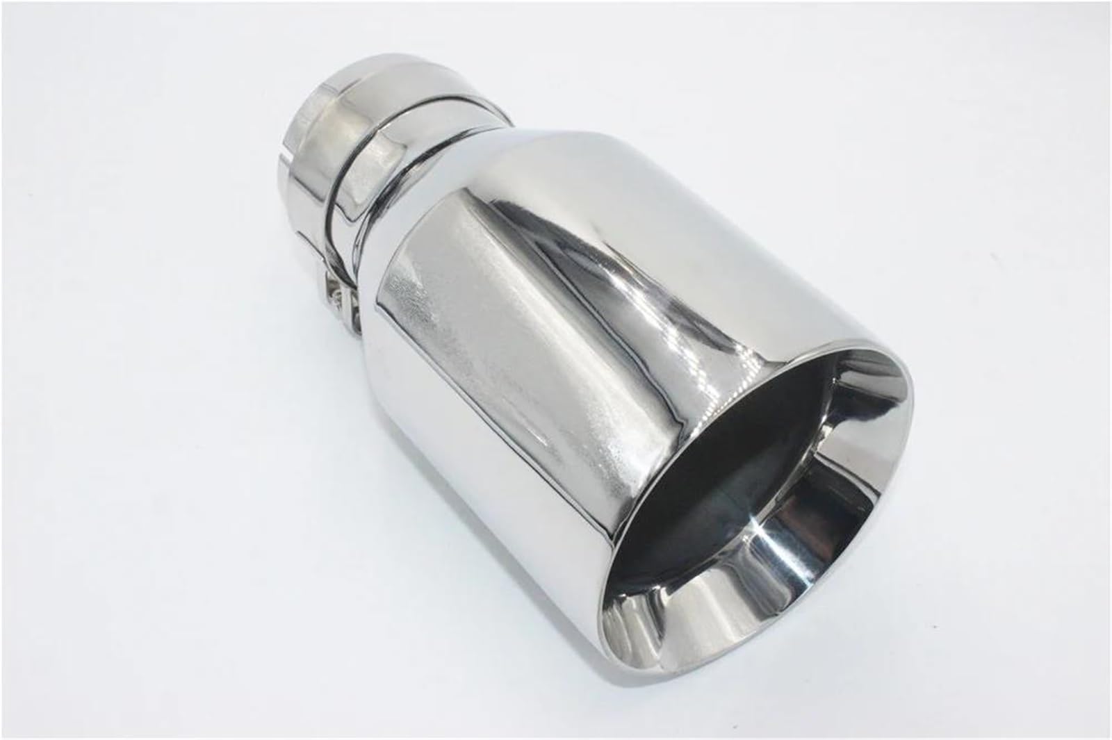 Punta de escape universal brillante de acero 304 para personalizar tu coche 7