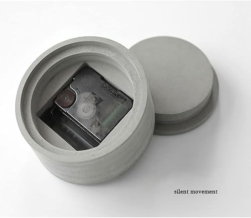 Miniatura 6 de Reloj de Pared - Reloj de pared grande 3D DIY con números arábigos reloj con puntero de nogal sin marco, decoración del hogar para sala de estar,