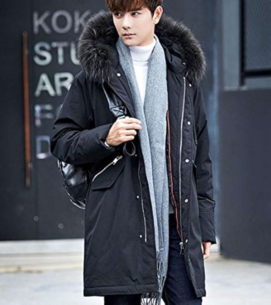 フード付き ブラックダウンジャケット ベルト付き ZARA ブラック