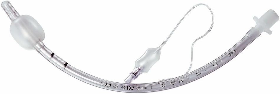 Romsons Endotracheal Tube GS-2004 Sizes 9.0 Bore with 0.5 mm Stage (Cuffed) by Romsons