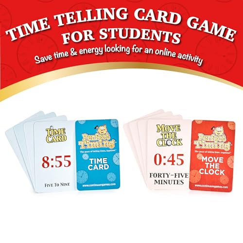 Perfect Timing Juego Cooperativo para Aprender la Hora miniatura 6