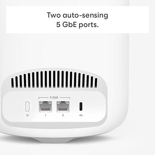 Miniatura 3 de Presentamos el router Wi-Fi 7 triple banda Tienda eero Pro 7 Compatible con planes de internet de hasta 5 Gbps, cobertura de hasta 2000 pies