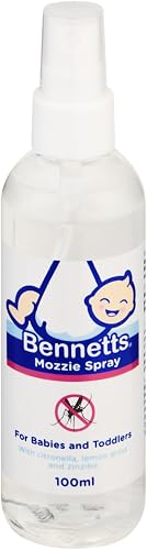 Bennetts Mozzie Spray 100ml | For babies and toddlers.