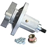 boeray Lawn Mower Spindle Assembly for John Deer GY20050 GY20785 L100 L107 L108 L110 L120 L130 GX20250 with 1067mm 42 inch and 1912mm 48 inch Deck with 4 Tapped Bolts