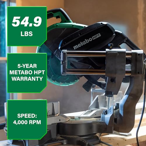 Sliding Compound Miter Saw with Double Bevel