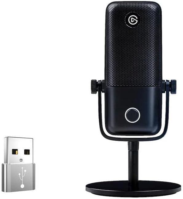 BoxWave Adaptador compatible con Elgato Wave 1 (adaptador USB-A a C PortChanger (paquete de 5), USB Tipo-C OTG USB-A Convertir datos de carga para