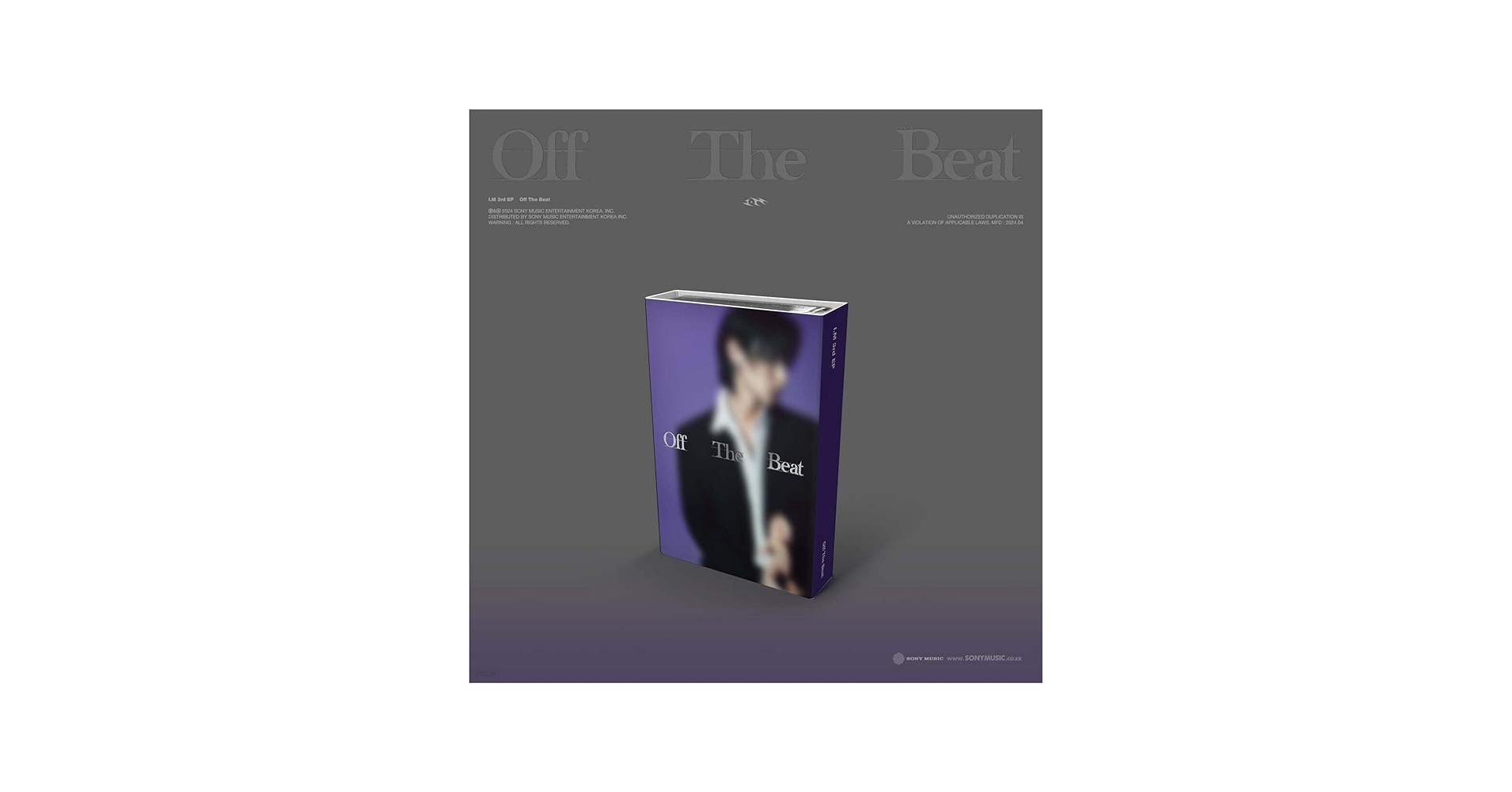 monsta x im チャンギュン　サイン トレカ Off The Beat Monsta X I.M Off The Beat 3rd EP Album Contents+Photocard+