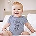 Viuluti Mom And Dad Is Me Baby Bodysuit Funny Cute Infant Boys Girls Creeper One-piece Romper Outfit Daddy Newborn Onesie