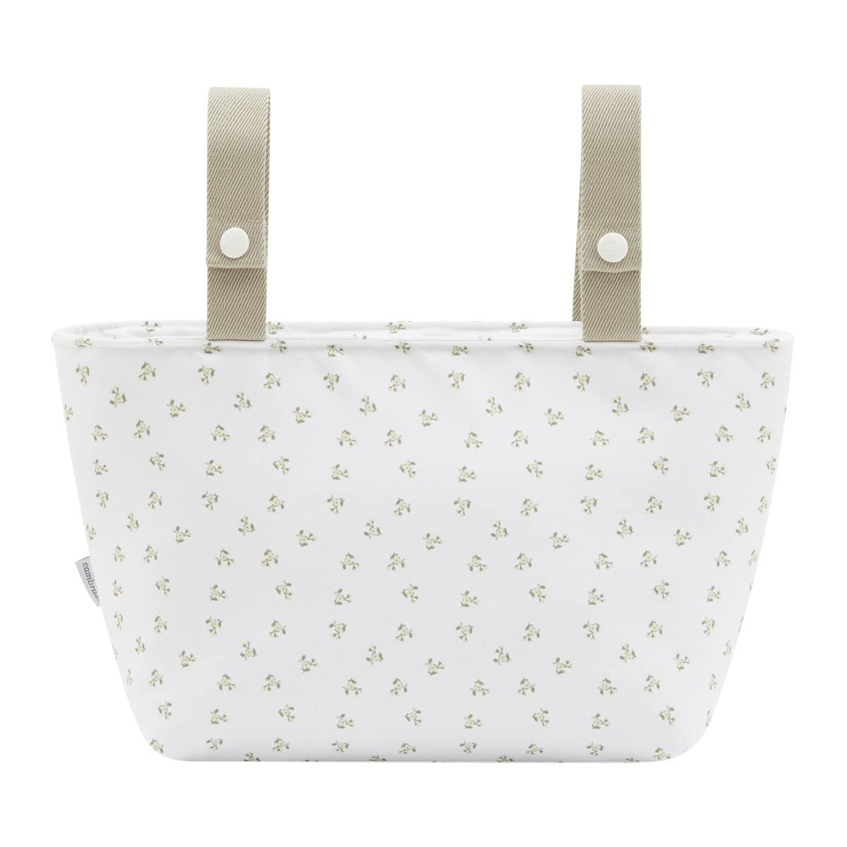 Cambrass - Bolso carro maternal para bebe - bolso de maternidad para carritos de bebe - organizador para pañales y otras cosas de bebe - Sensitive Beige 13x38x20 cm