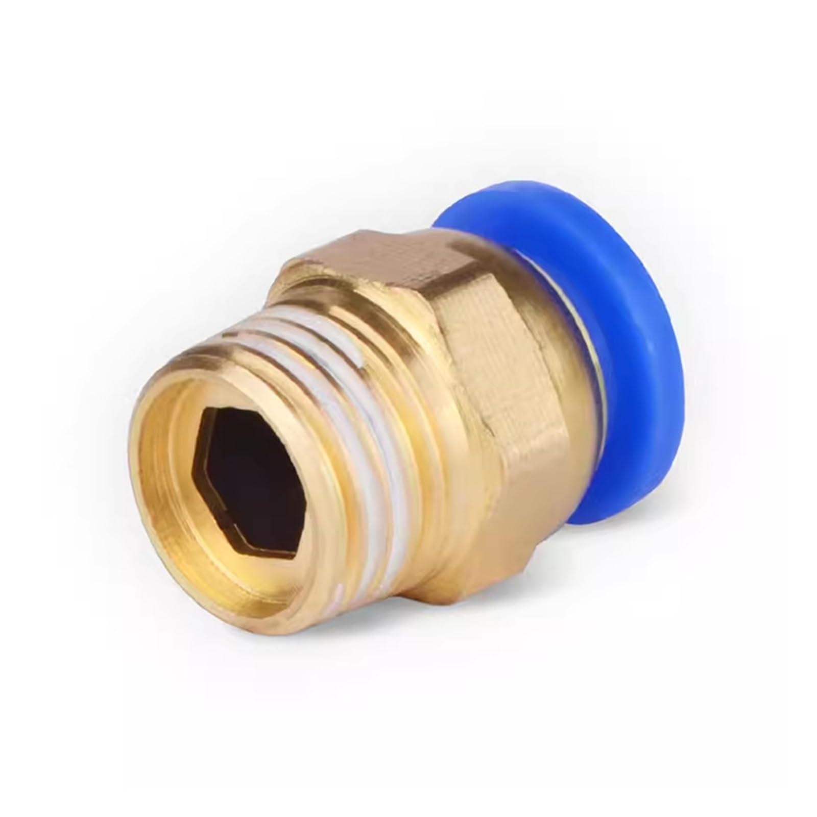 Adaptery do przyłączy rurowych 5-częściowy szybkozłącze 4mm 6mm 8mm 10mm X M5 M6 M8 M10 M12 M14 M16 M20 Gwint męski prosty szybkozłącze pneumatyczne One Touch Air(8mm-M20x1.5 5PCS)