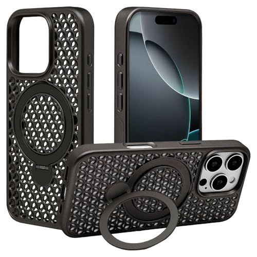 ���X�^�o�i�i �P�[�X �J�o�[ iPhone16 Pro ��p �n�C�u���b�h �Ռ��z�� ZERO SAFE Mesh MagSafe�Ή� �u���b�N 8557IP463ZSFMBK