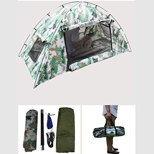 Carpa de camping impermeable camuflaje para 1 persona miniatura 5