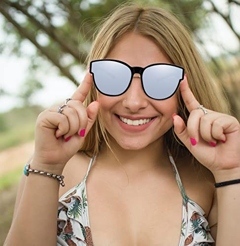 Image of Sunglasses fit over Glasses Clip On Polarized sunglasses for Prescription Glasses Flip Up Fishing Driving Glasses