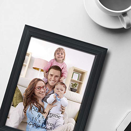 Image of Giftgarden 6x8 Picture Frames Black Photo Frame 6 x 8 for Wall or Tabletop Display, Set of 6