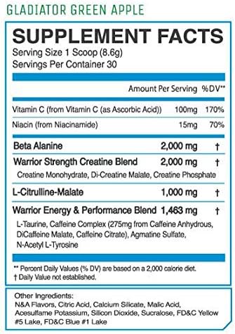 Amazon.com: eFlow Nutrition ENRAGE Pre Workout Supplement ...