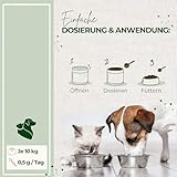 LAPURA Grünlippmuschelpulver Hund & Katze - 100% natürlich, für Gelenke & Mobilität, in Vollfettqualität, mit Omega 3, Grünlippmuschel Katze & Grünlippmuschel Hund Pulver, 250g