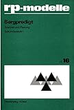  rp-modelle Nr. 16. Bergpredigt. Analyse und Planung. Sekundarstufe I