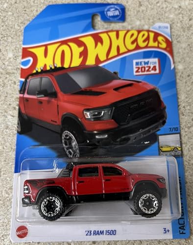 Hot Wheels Red 23 Ram 1500 97/250 Factory Fresh 7/10 New for 2024 ()