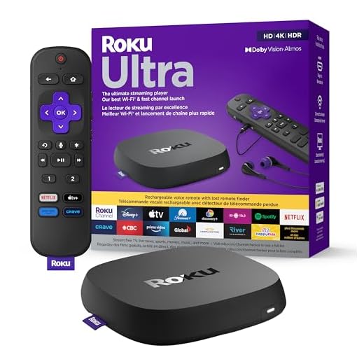 Roku Ultra 4K Streaming Player with Remote