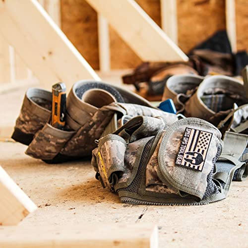 Spec Ops Tool Gear Sf-18 Charlie Tactical Tool Belt With Large Tool Pouches, Utility Belt Tool Organizer (Coyote Tan, Standard) #TOP5