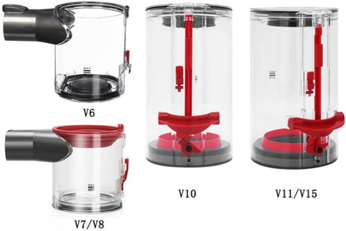 Compatible For Dyson，vacuum Cleaner V7 V8 Dust Bin V10 V11 V12 V15 Garbage Bin Slide Replacement Parts Dust Bin(FOR V7 V8)