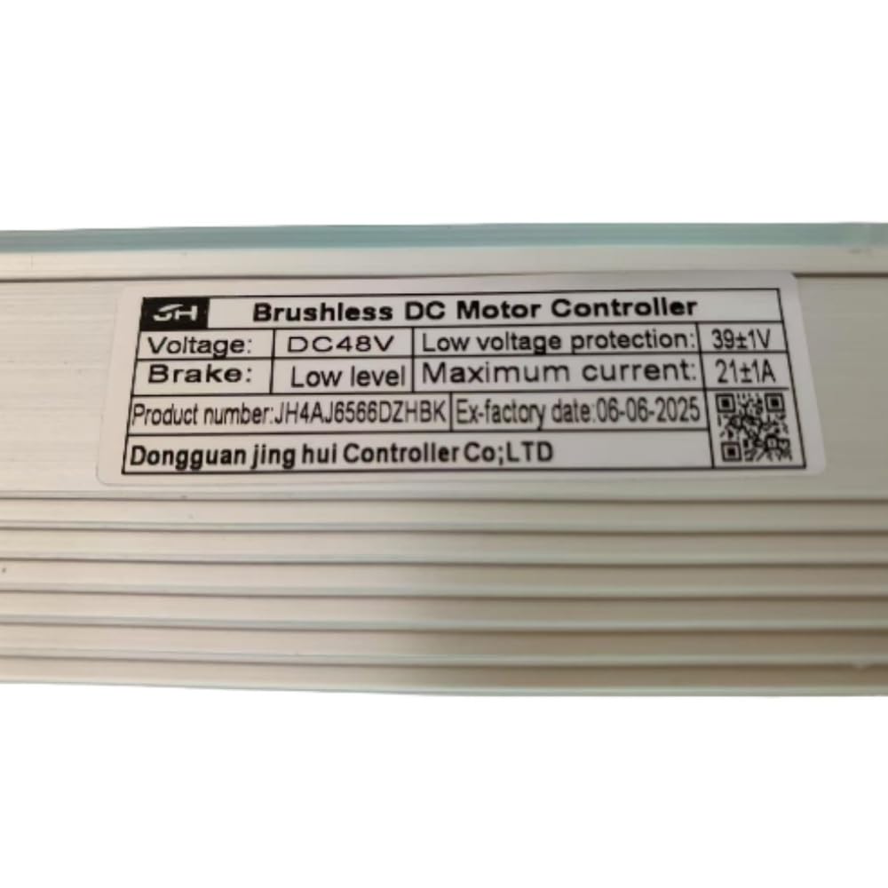 JH4AJ6566DZHBK Bürstenloser Motorregler DC48V 21A Ebike Controller für Mountainbike, Roller, Elektrofahrrad
