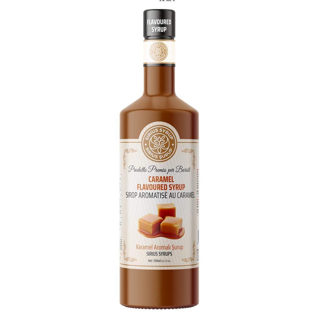 Sirius Premium Karamel Aromalı Şurup 700 ml