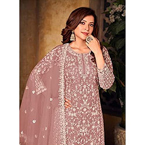 Wedding Wear Indian Pakistani Designer Sharara Palazzo Shalwar Kameez Dupatta Suits3