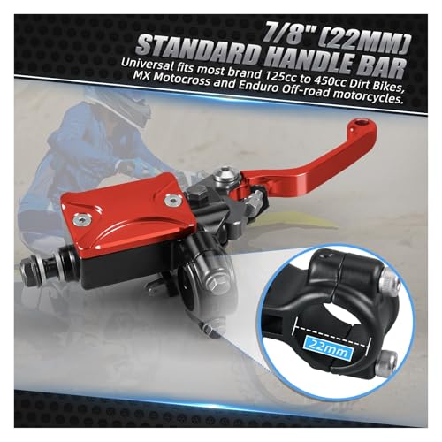 Câble d'embrayage kit levier de frein hydraulique Honda CR