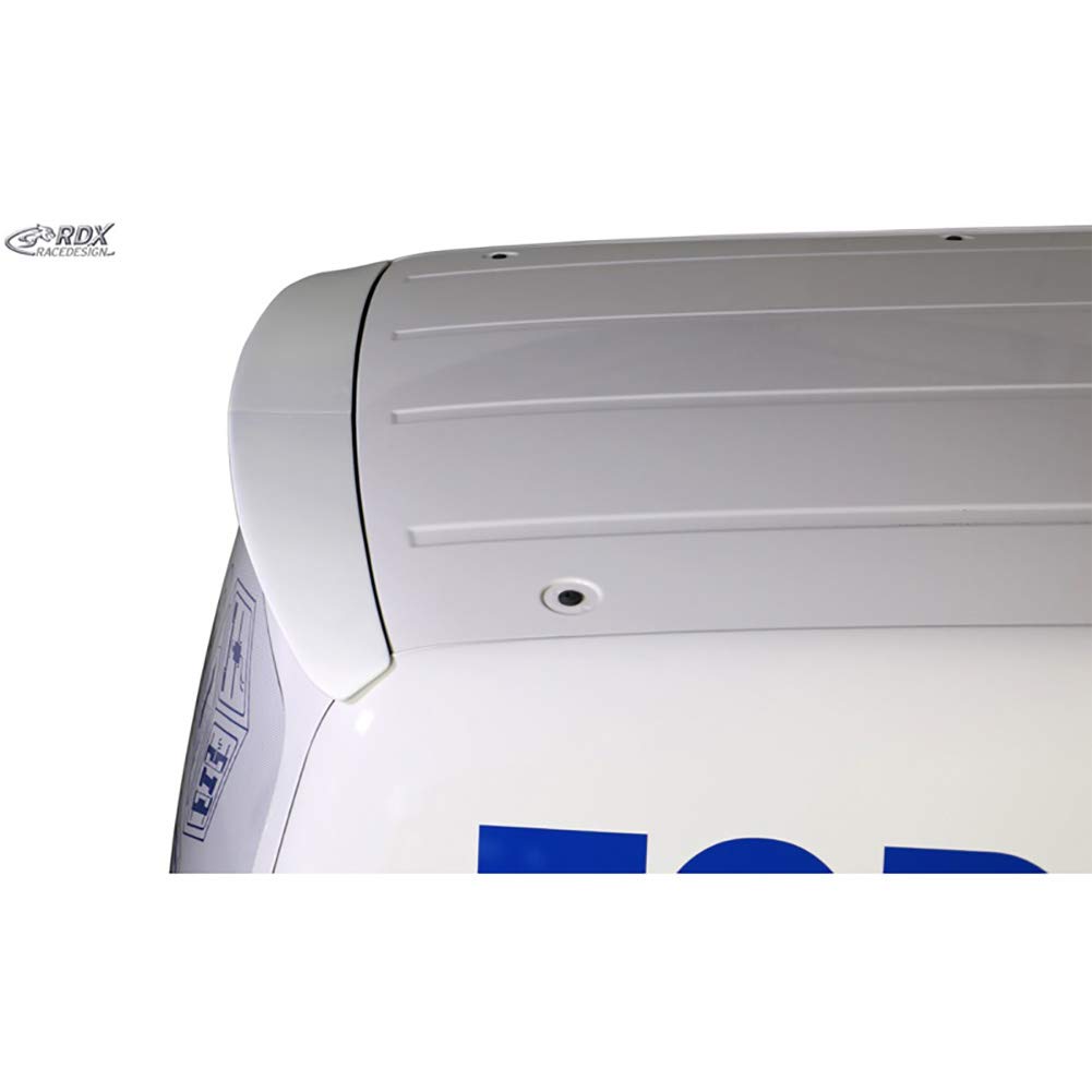 RDX Racedesign Dachspoiler kompatibel mit Volkswagen Caddy 2004-2015 & 2015-2020 (mit 2 Hecktüre) (PUR-IHS)