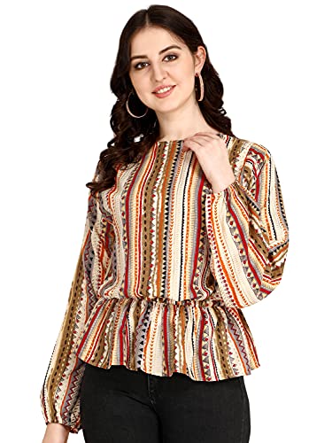 Image of DHRUVI TRENDZ Women Women Tops | Tops for Women | Tops for Jeans for Women | Rayon Tops for Women | Tops for Women | Western Tops for Women Stylish