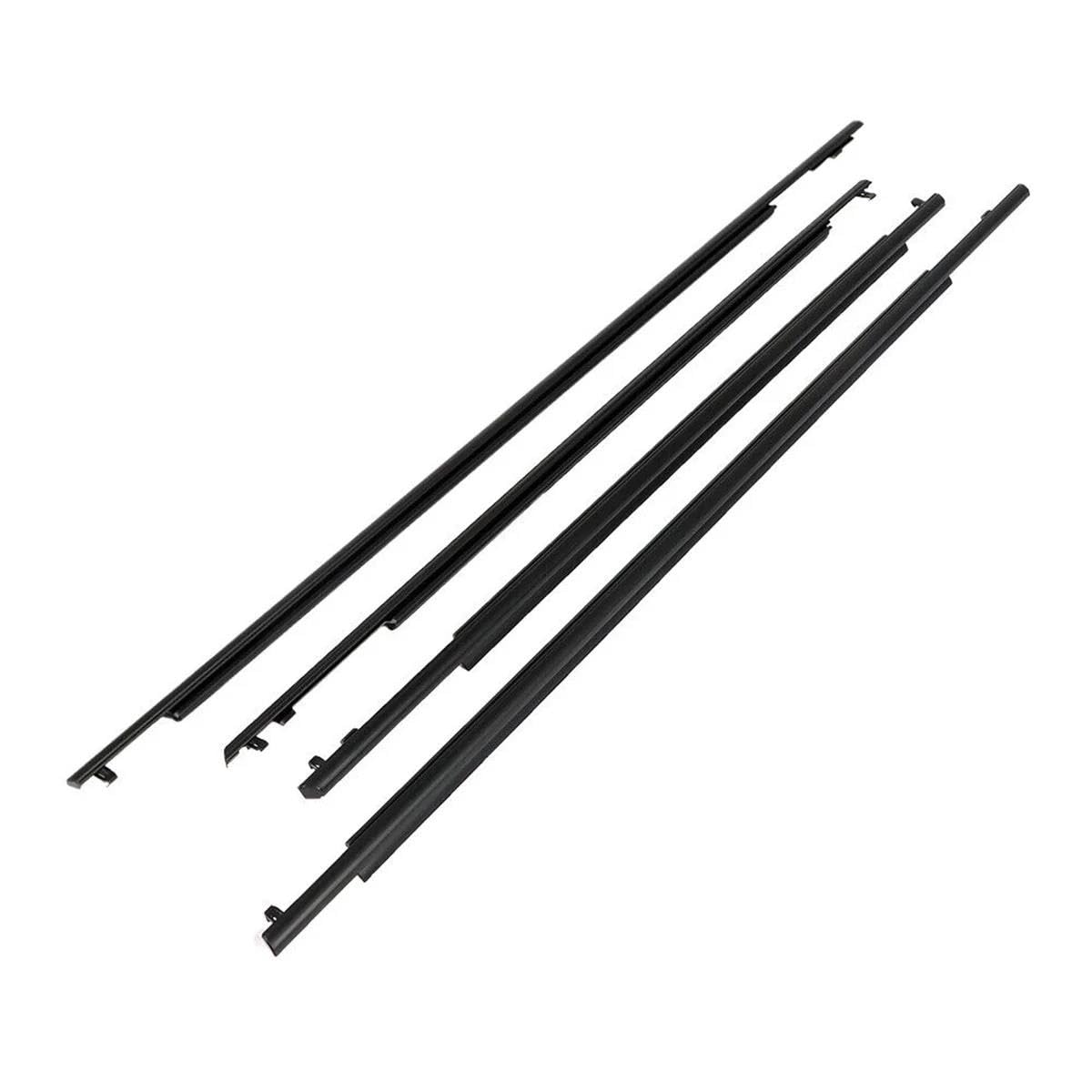 Profili Di Protezione Dei Bordi 4PCS Auto Esterno Per Porte E Finestre Guarnizione In Gomma Impermeabile Striscia Di Tenuta A Pressione Per Toyota Per Prius 2010-2015
