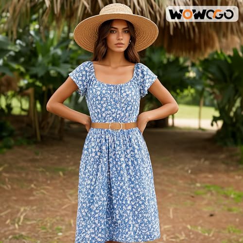 Straw Woven Rattan Wide Stretch Straw Belt Boho Braided Belts for Women2