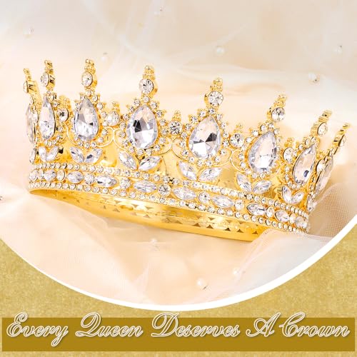 50% Off TOBATOBA Rhinestone Queen Crown Tiara - Image 7