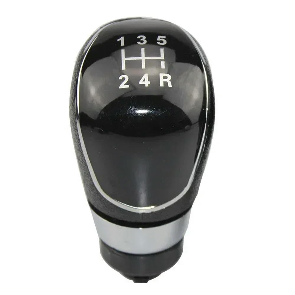 GZNBB Car Manual Gear Shift Knob Boot Cover Gaiter Lever Shifter Handle Stick, for Ford Mondeo MK4 Fiesta MK7 Galaxy MK3 Kuga 2008-2013