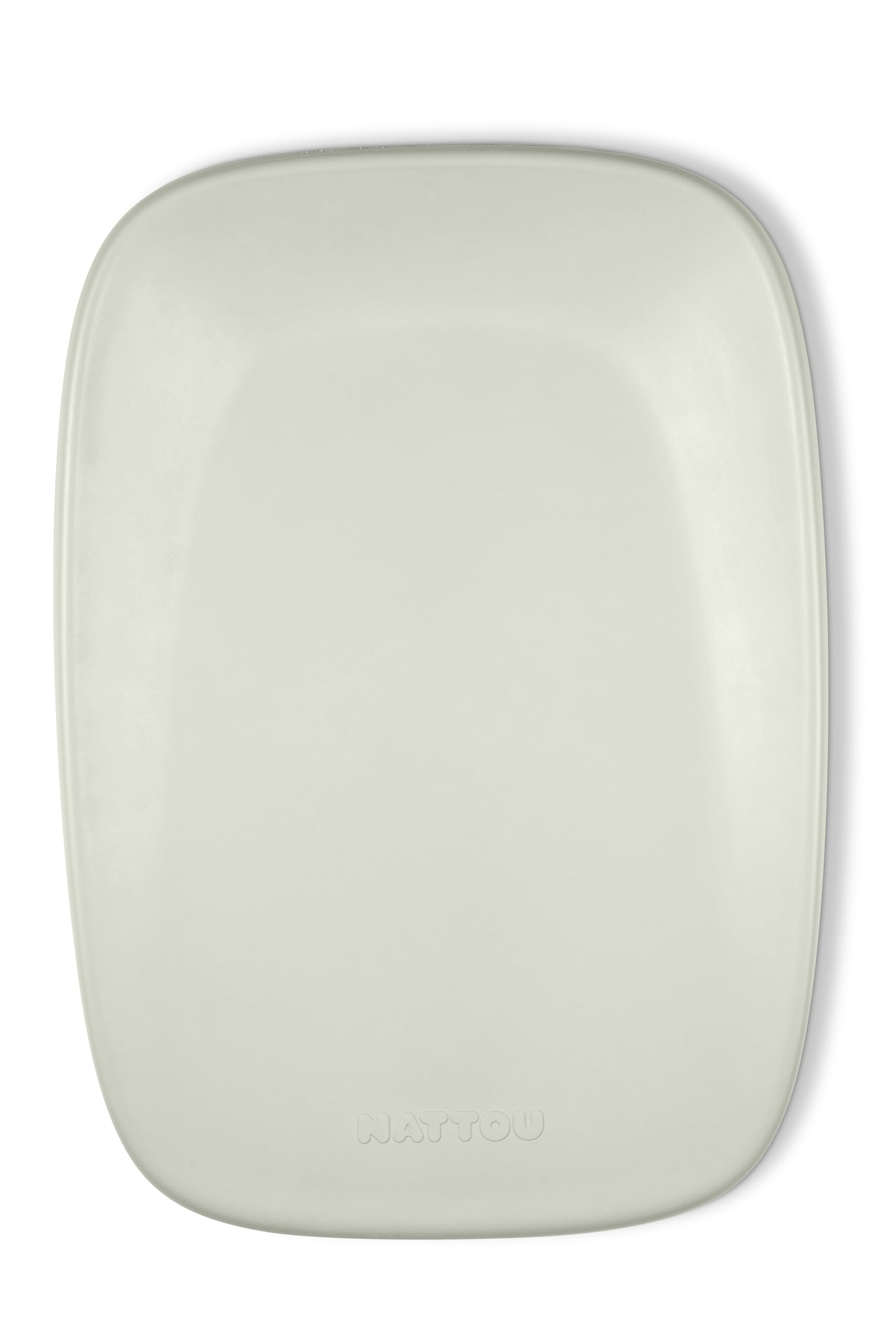 Nattou Fasciatoio in morbida schiuma PU, Fasciatoio lavabile, Circa. 50 x 70 cm, Softy, Verde