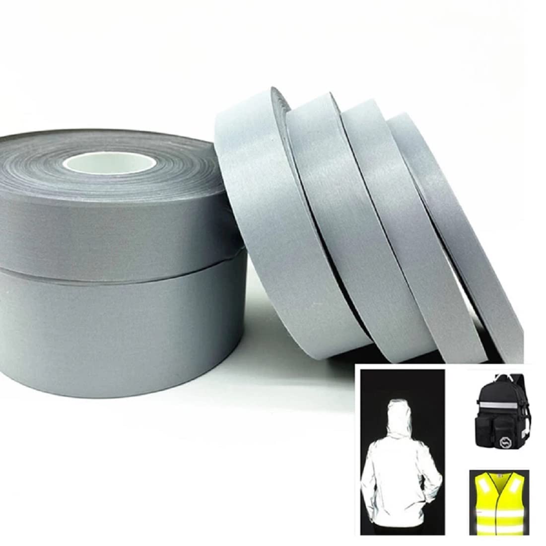 Yalulu 20 Meters Safety Reflective Fabric Tape - Image 2