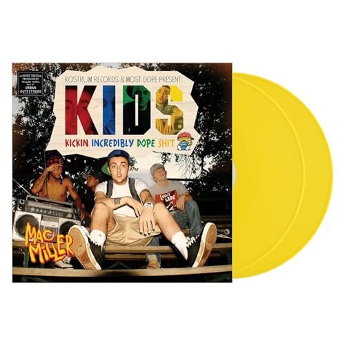 K.I.D.S. Exclusive Limited Edition Translucent Yellow Colored 2x Vinyl LP image 2
