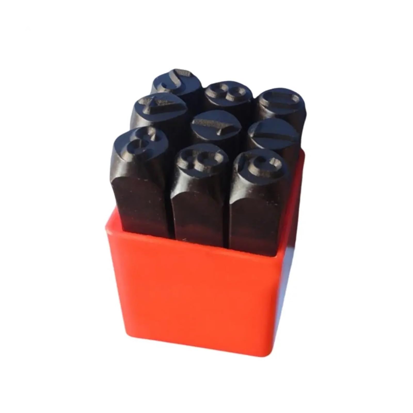 Steel Letter Mould, Steel Letter Number Stamp Set Multiple Sizes Punch Craft(Number 3mm)