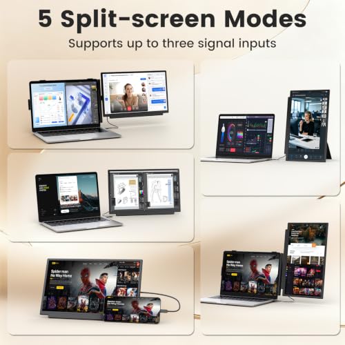Image of Teamgee Laptop Screen Extender FHD Portable Monitor 15.6 inch