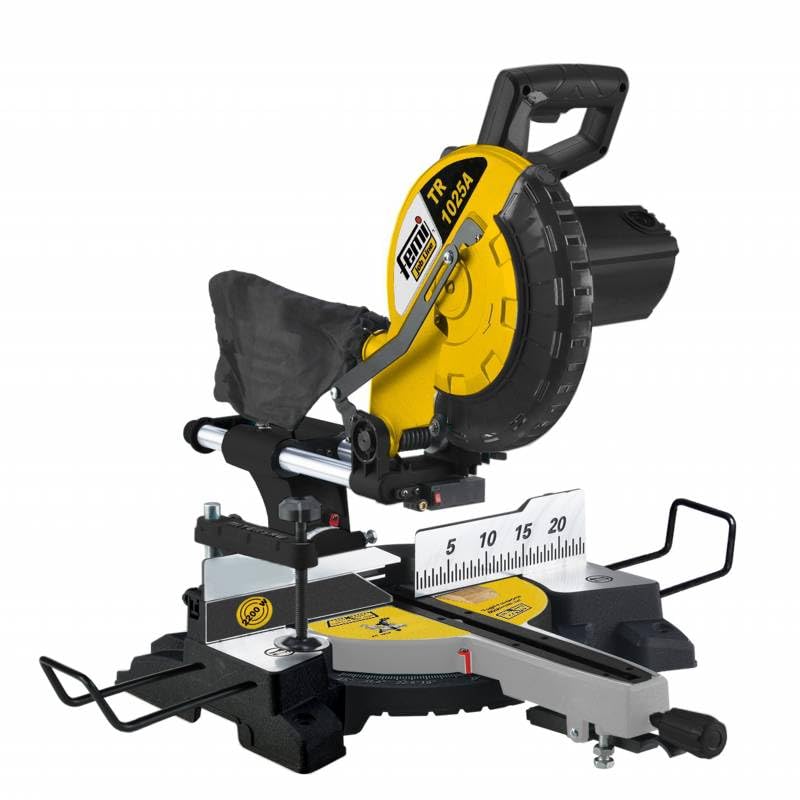 📏 GRANDE CAPACITÀ DI TAGLIO 305x70MM: Progettata per gestire facilmente pezzi di grandi dimensioni, consente tagli fino a 305x70mm a 90° e 200x70mm a 45°. Ideale per lavori di falegnameria di precisione e progetti edilizi che richiedono versatilità ed efficacia a ogni utilizzo.