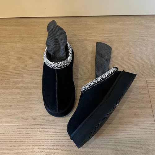 Forfoot Slippers for Women, House Slippers Snow Boots for Women Platform Boots Slipper Ankle Boots