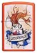Zippo Splash Neon Orange Pocket Lighter, One Size