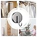 Vacuum Hooks – Adjustable Suction Hangers for Home Storage | Strong Hold Space Saving Support with Tool Free Setup & Moisture Resistant Grip for Bedroom, Kitchen, Bathroom and Window