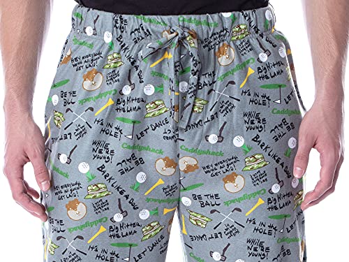 INTIMO Caddyshack the Movie Men's Allover Print Loungewear Pajama Pants4